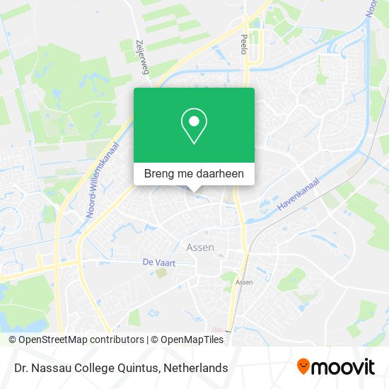 Dr. Nassau College Quintus kaart