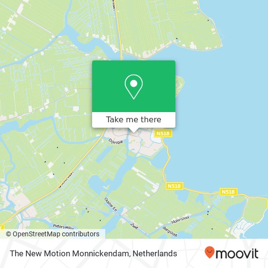 The New Motion Monnickendam kaart