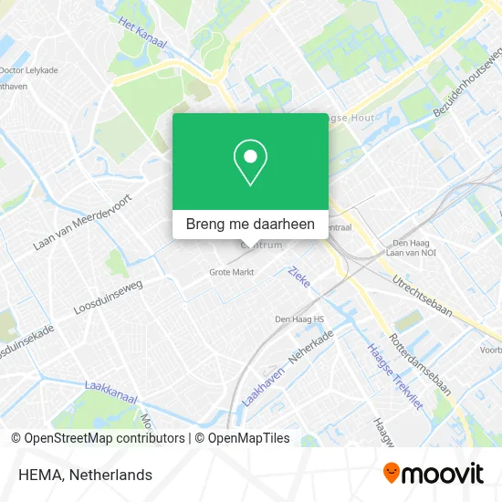 HEMA kaart