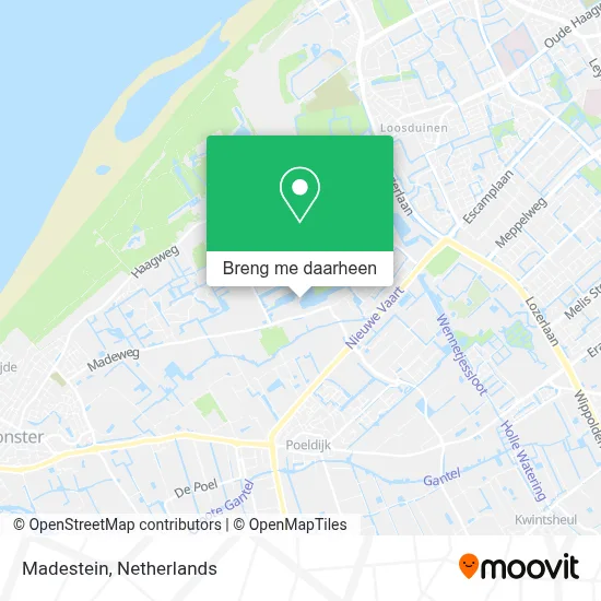 Madestein kaart