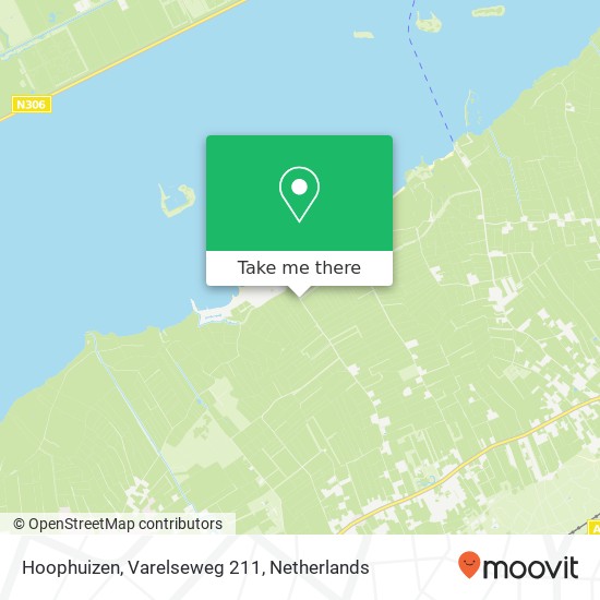 Hoophuizen, Varelseweg 211 kaart