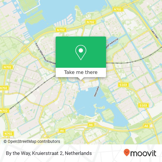 By the Way, Kruierstraat 2 kaart