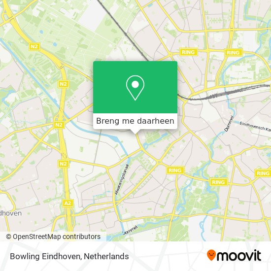 Bowling Eindhoven kaart