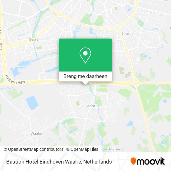 Bastion Hotel Eindhoven Waalre kaart