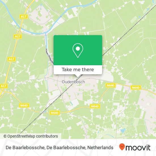 De Baarlebossche, De Baarlebossche kaart