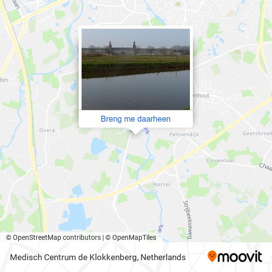 Medisch Centrum de Klokkenberg kaart