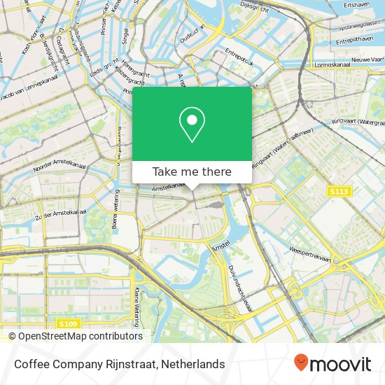 Coffee Company Rijnstraat, Rijnstraat 32 kaart