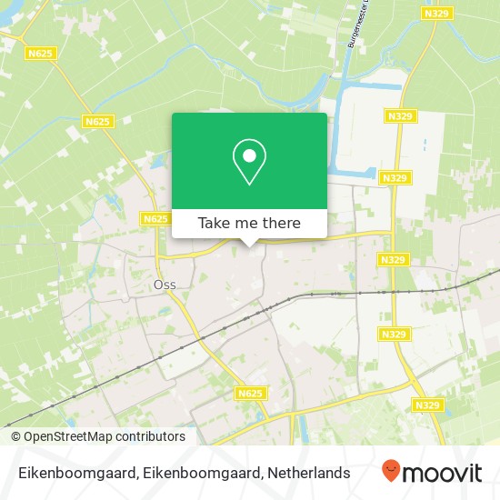 Eikenboomgaard, Eikenboomgaard kaart