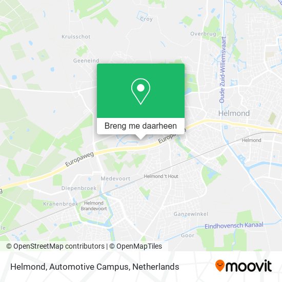 Helmond, Automotive Campus kaart