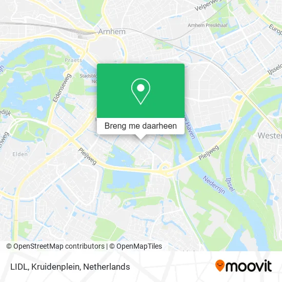 LIDL, Kruidenplein kaart