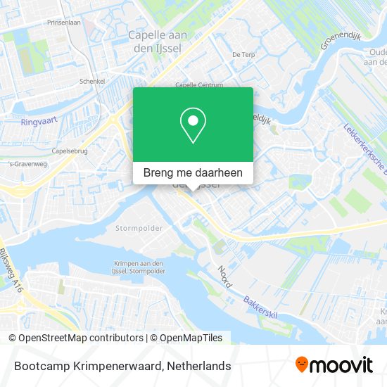 Bootcamp Krimpenerwaard kaart