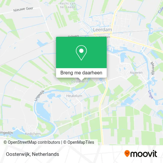 Oosterwijk kaart