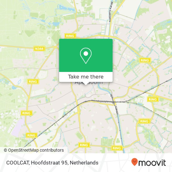 COOLCAT, Hoofdstraat 95 kaart