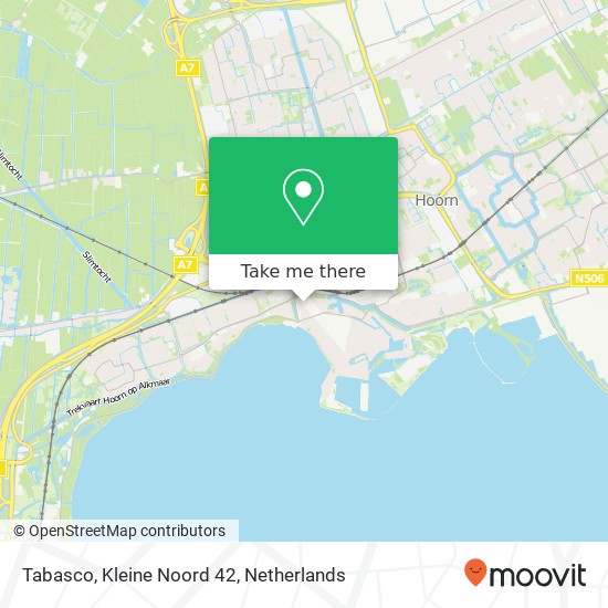 Tabasco, Kleine Noord 42 kaart