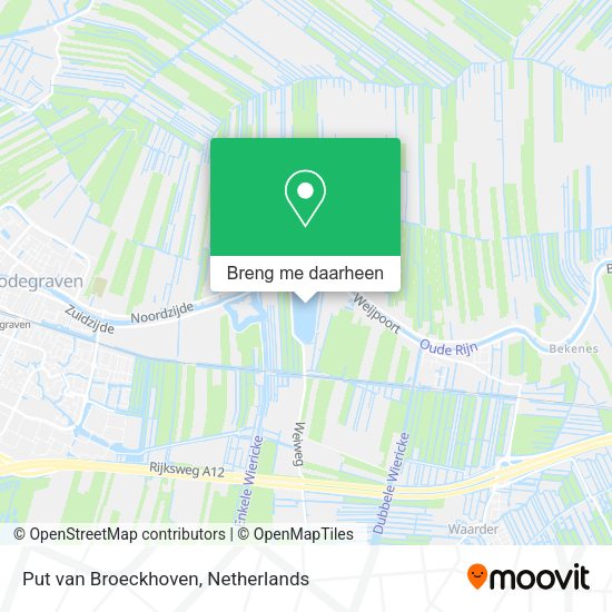 Put van Broeckhoven kaart