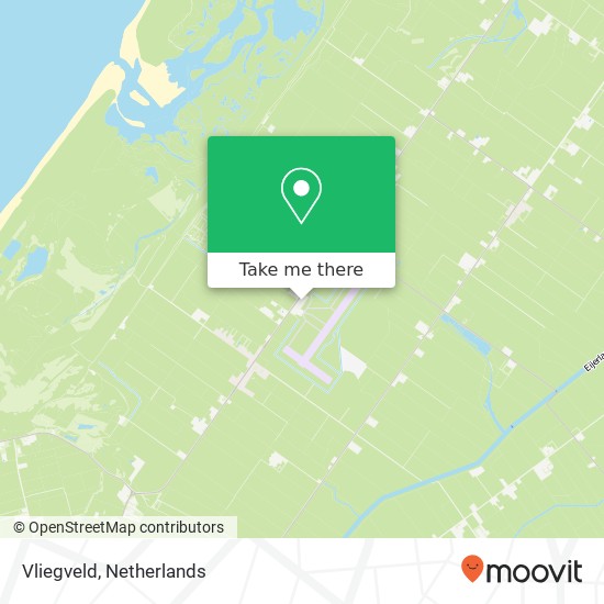 Vliegveld kaart