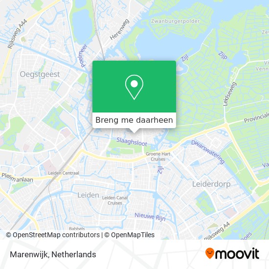 Marenwijk kaart