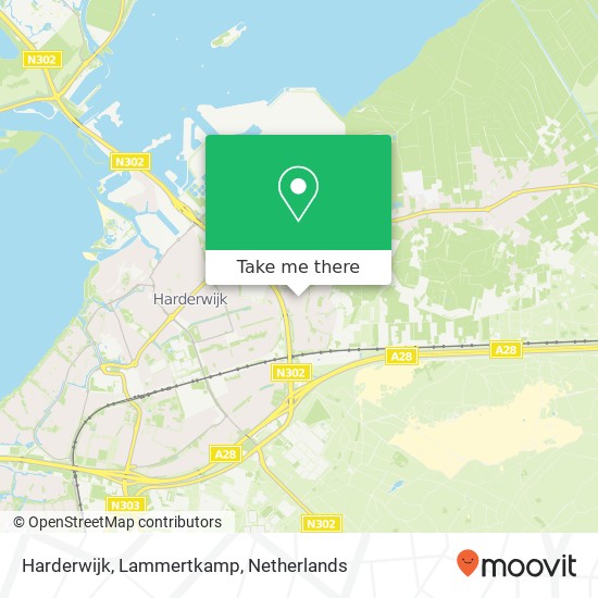Harderwijk, Lammertkamp kaart