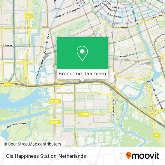 Ola Happiness Station kaart