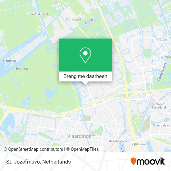 St. Jozefmavo kaart