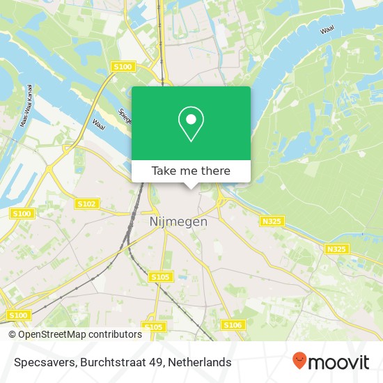 Specsavers, Burchtstraat 49 kaart