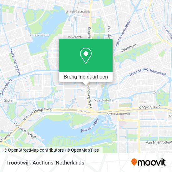 Troostwijk Auctions kaart