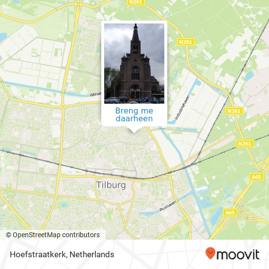 Hoefstraatkerk, Hoefstraat kaart