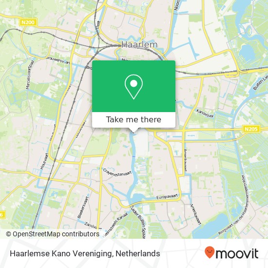 Haarlemse Kano Vereniging, Noord Schalkwijkerweg 99 kaart