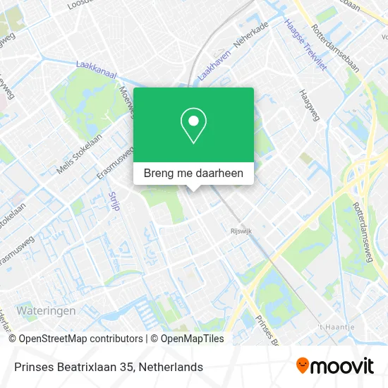 Prinses Beatrixlaan 35 kaart