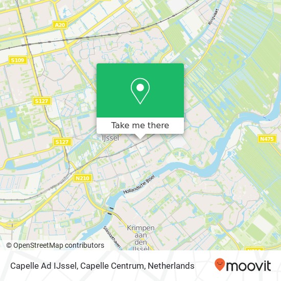 Capelle Ad IJssel, Capelle Centrum kaart
