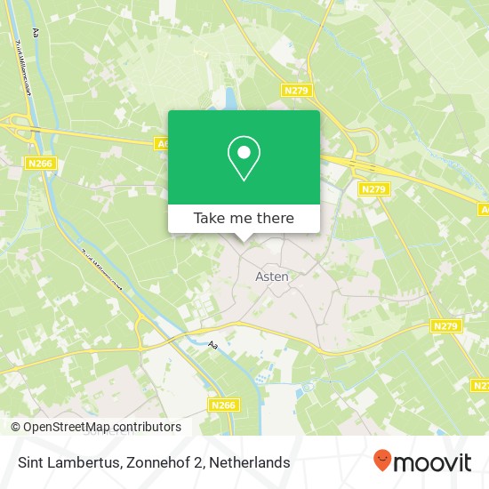 Sint Lambertus, Zonnehof 2 kaart