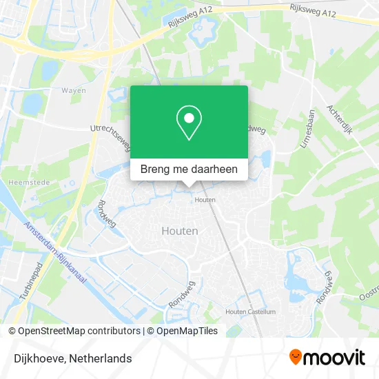 Dijkhoeve kaart