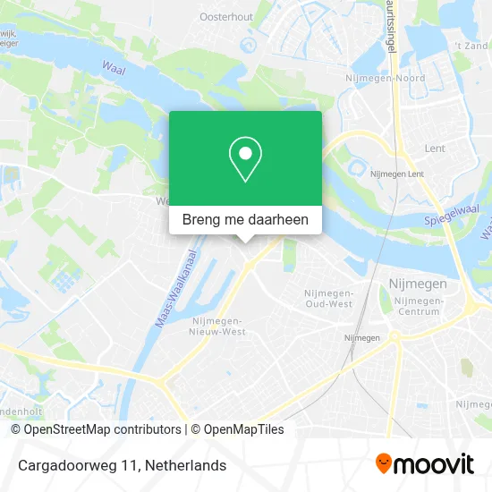 Cargadoorweg 11 kaart