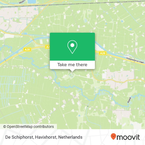 De Schiphorst, Havixhorst kaart