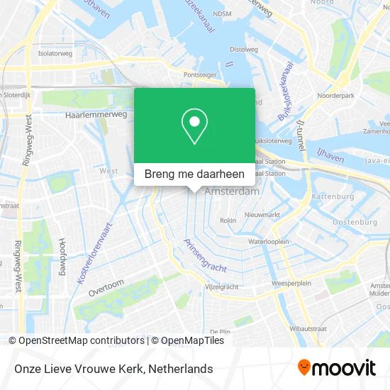 Onze Lieve Vrouwe Kerk kaart