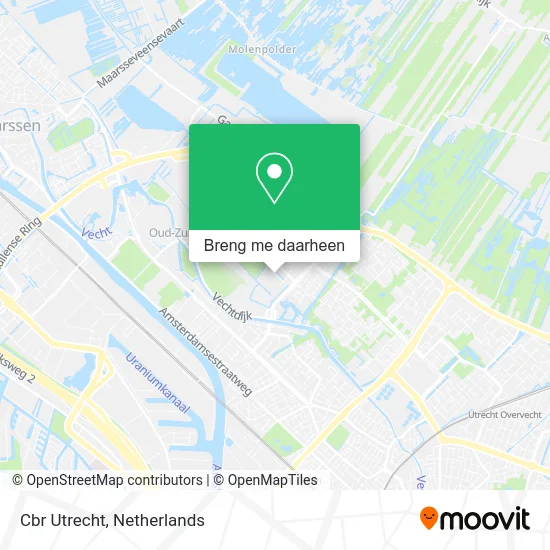 Cbr Utrecht kaart