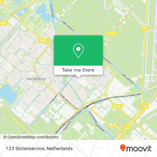 123 Slotenservice, Tuinweg 36 kaart