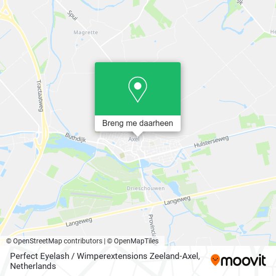Perfect Eyelash / Wimperextensions Zeeland-Axel kaart