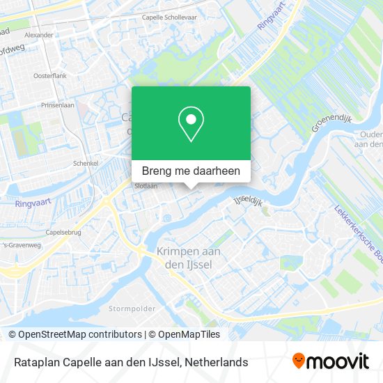 Rataplan Capelle aan den IJssel kaart