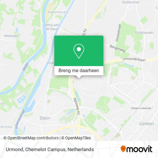 Urmond, Chemelot Campus kaart