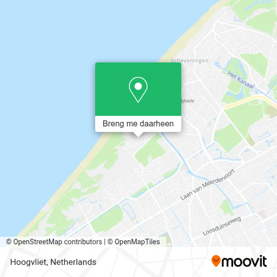 Hoogvliet kaart