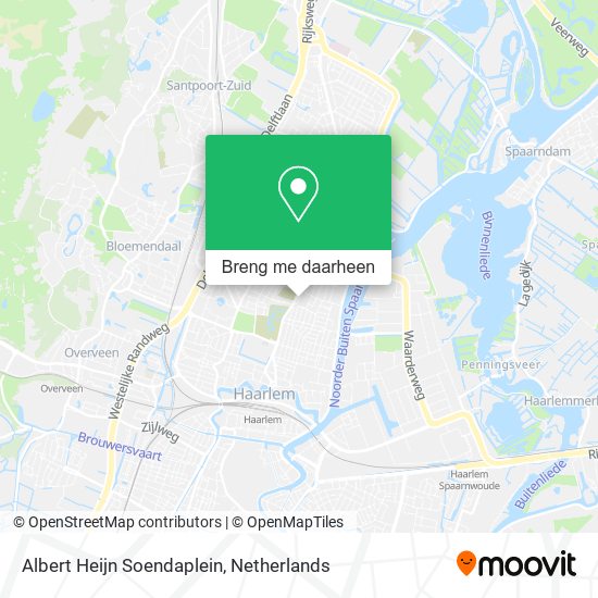 Albert Heijn Soendaplein kaart