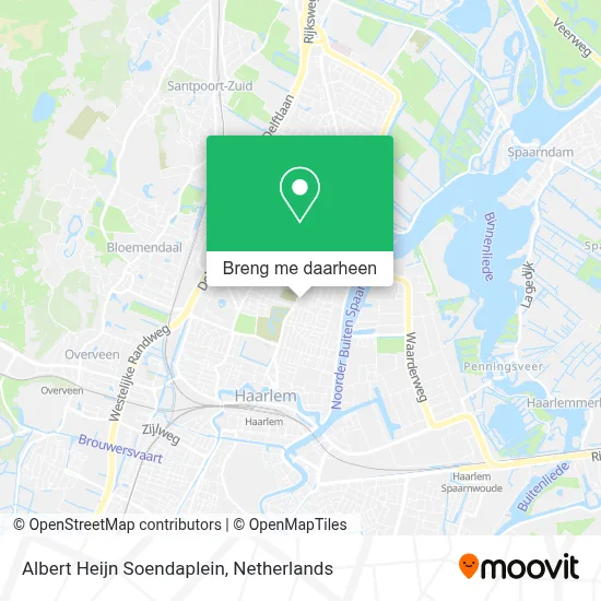 Albert Heijn Soendaplein kaart