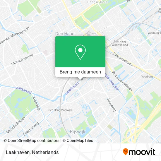 Laakhaven kaart