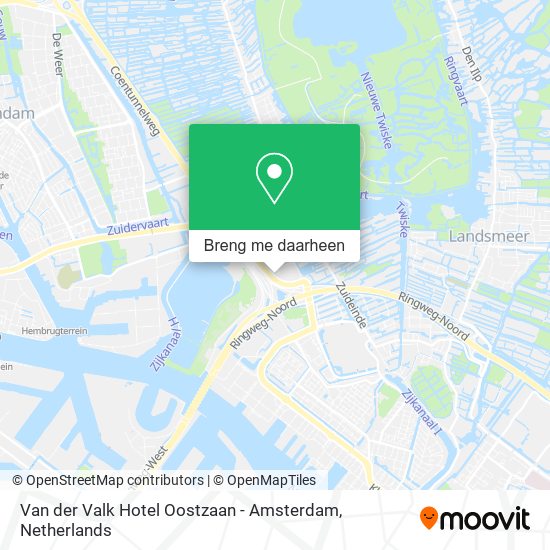 Van der Valk Hotel Oostzaan - Amsterdam kaart