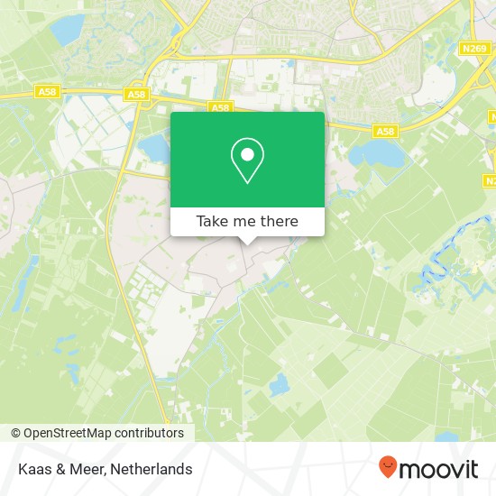 Kaas & Meer, Kalverstraat 21A kaart