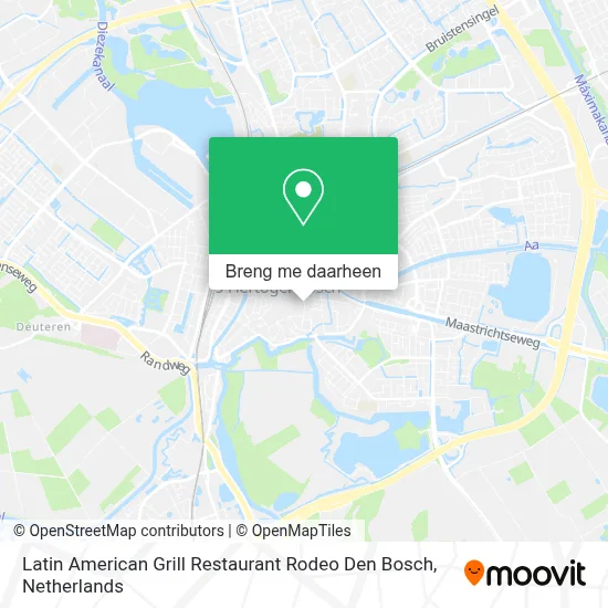 Latin American Grill Restaurant Rodeo Den Bosch kaart