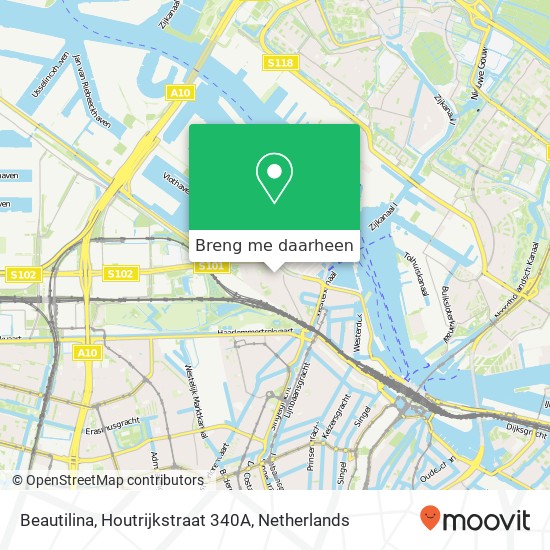 Beautilina, Houtrijkstraat 340A kaart