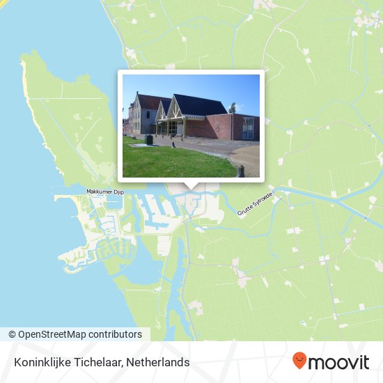 Koninklijke Tichelaar kaart