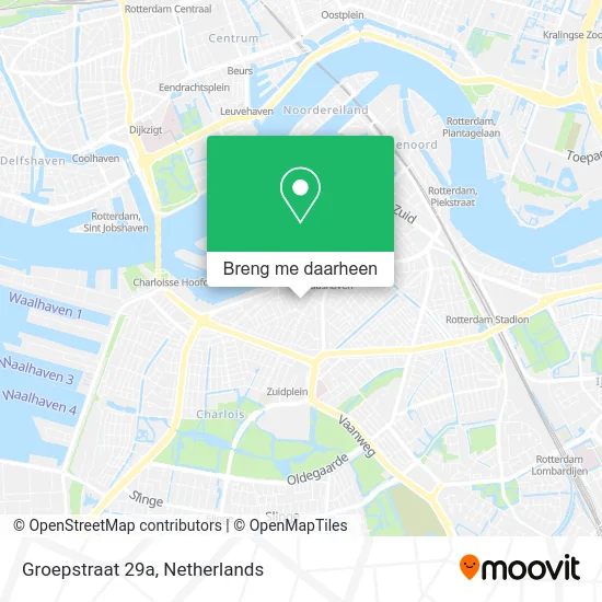 Groepstraat 29a kaart